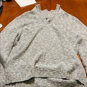 Express Gray Lightweight Shirt Jacket